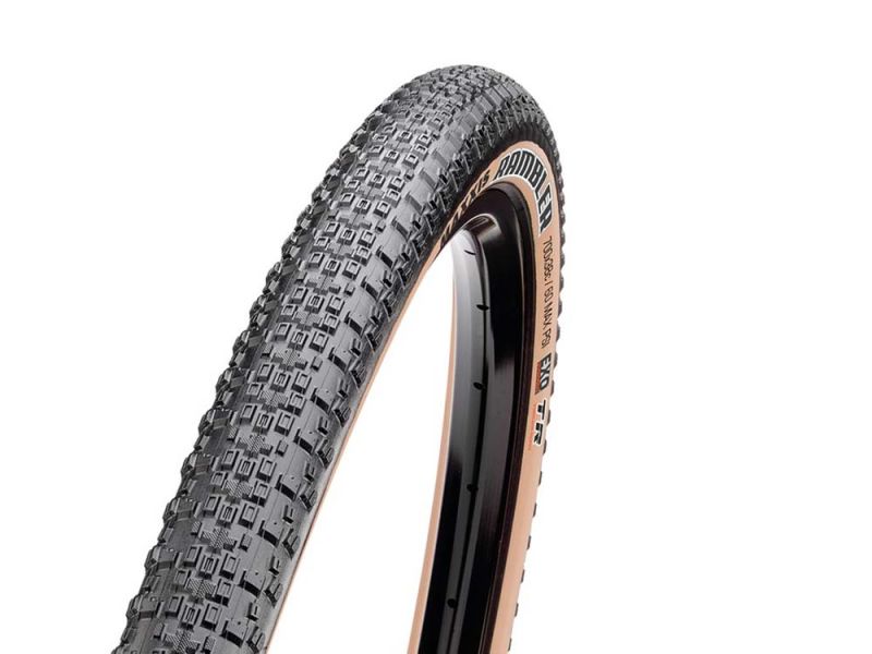 Maxxis Rambler Tanwall TLR Faltreifen (27.5" | 650x47B 47-584 | | schwarz / braun | EXO Dual)