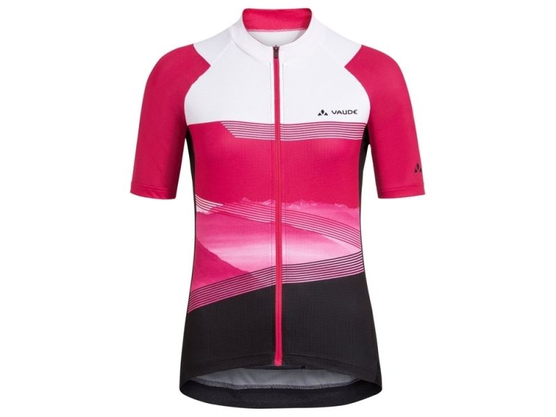 Vaude Majura FZ II cycling jersey women (blackberry pink)