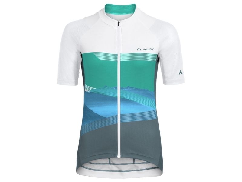 Vaude Majura FZ II cycling jersey women (peacock)