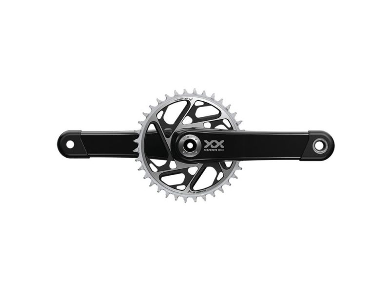 SRAM T-Type XX Eagle SL D1 Kettenradgarnitur (34 Zähne | 175mm | DM | 12-fach | Q174 | schwarz)