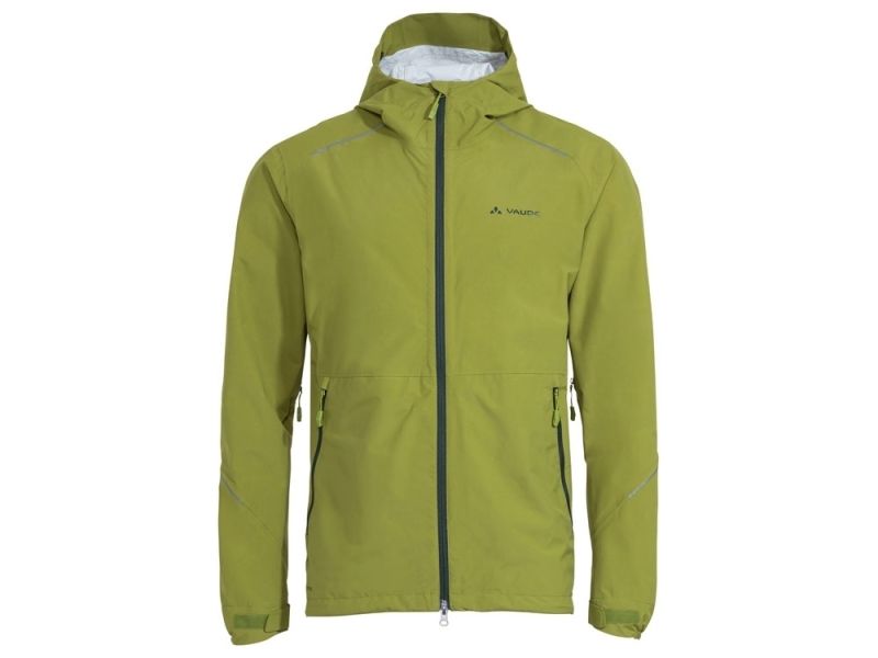 Vaude Yaras rain jacket men (avocado green)