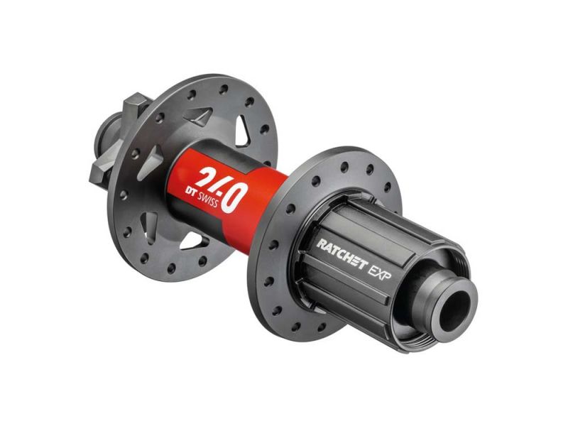 DT Swiss 240 EXP MTB DB Hinterradnabe (148/12mm TA Boost | 28 Loch | IS 6-bolt | Shimano Ligh)