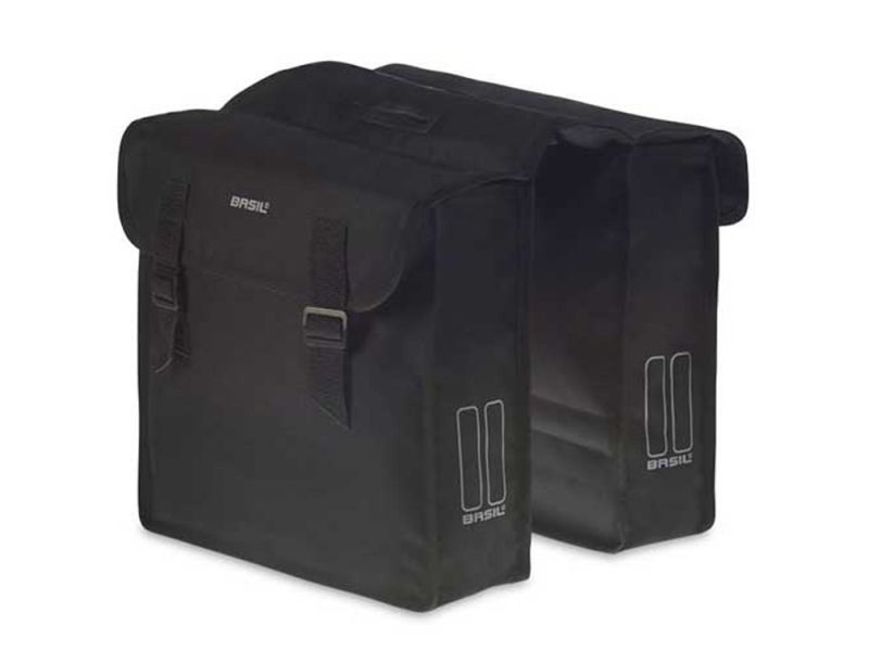 Basil Mara Doppeltasche (26 Liter | schwarz)