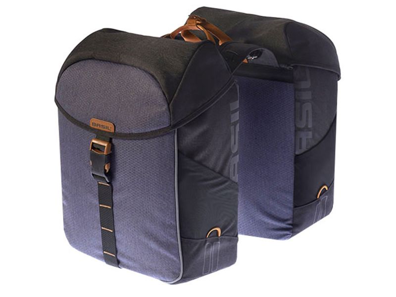 Basil Miles Doppeltasche (32 Liter | schwarz 75)