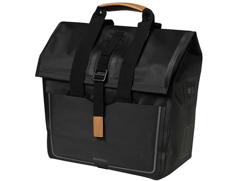 Basil Urban Dry Shopper Satteltasche (20 Liter | schwarz 69)
