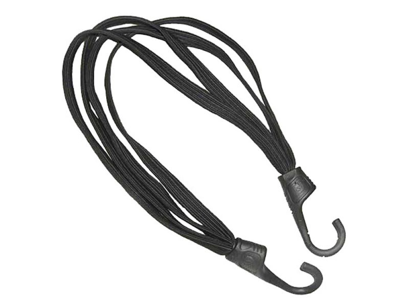 Messingschlager Gepäckgurt 4 Bänder (schwarz)