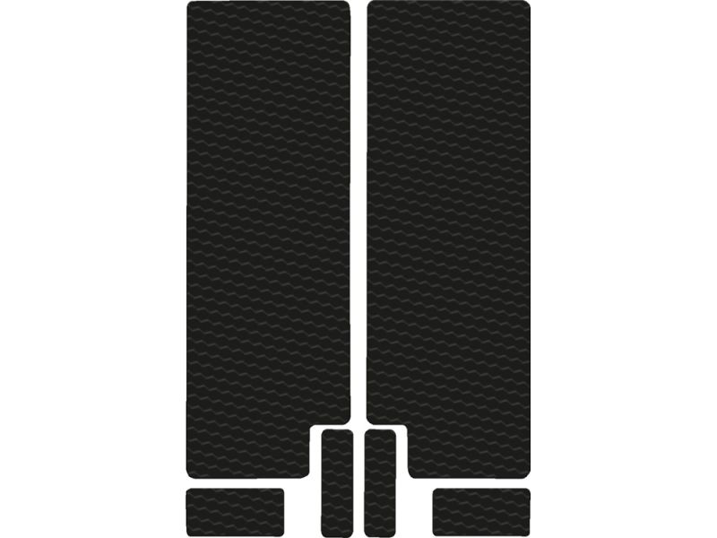 ALGIS Gabelaufkleber (texturiert | schwarz)