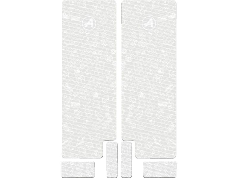 ALGIS Icon Gabelaufkleber (texturiert | weiß)