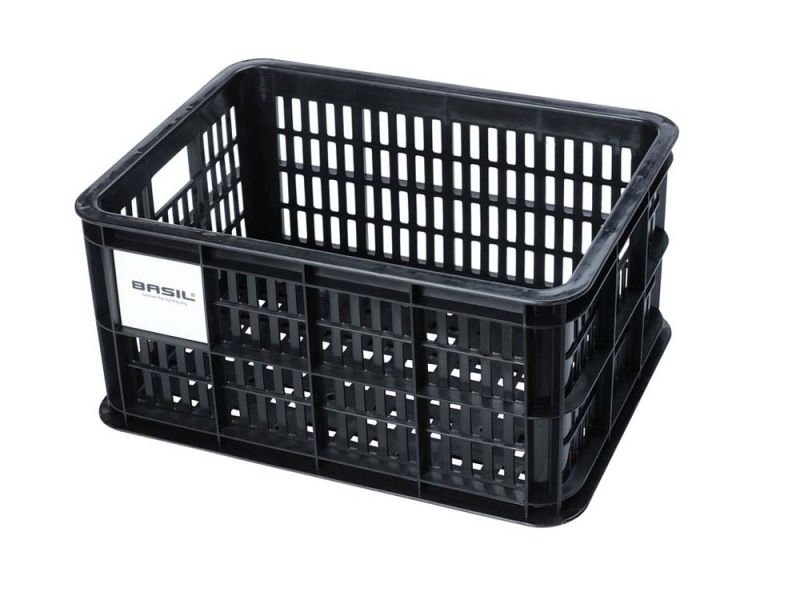 Basil Crate S Fahrradkasten (17,5 Liter | schwarz)