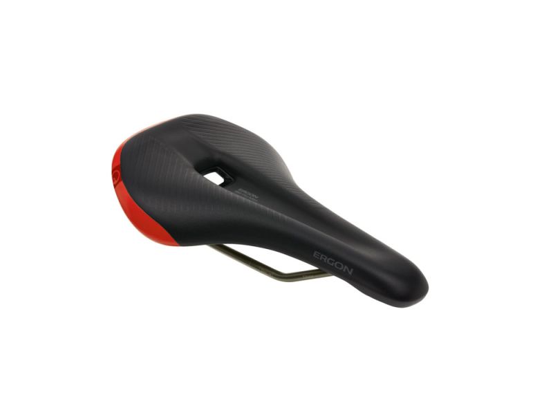 Ergon SM Pro Bicycle Saddle (red)