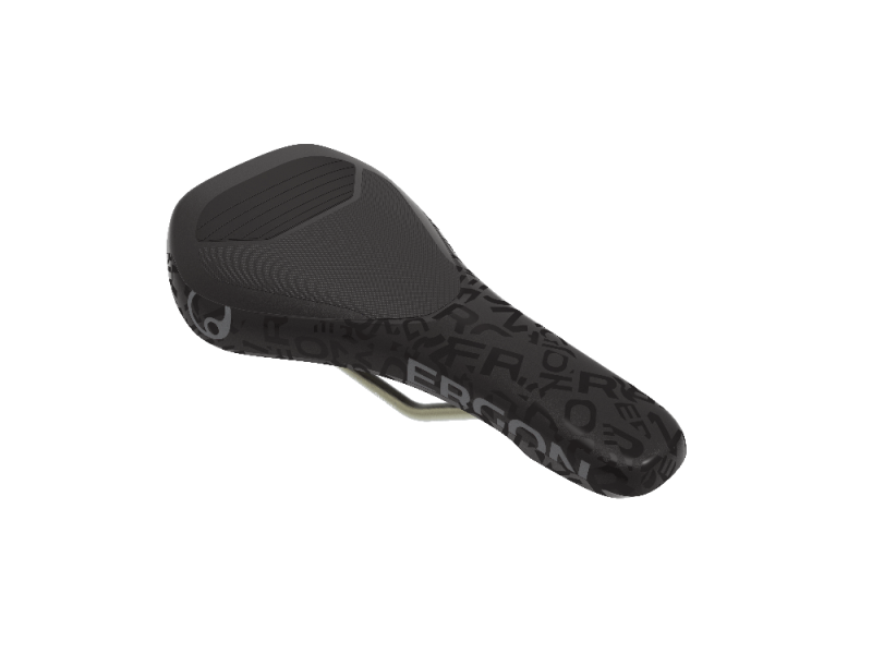 Ergon SM Downhill Pro Titanium Fahrradsattel (schwarz)