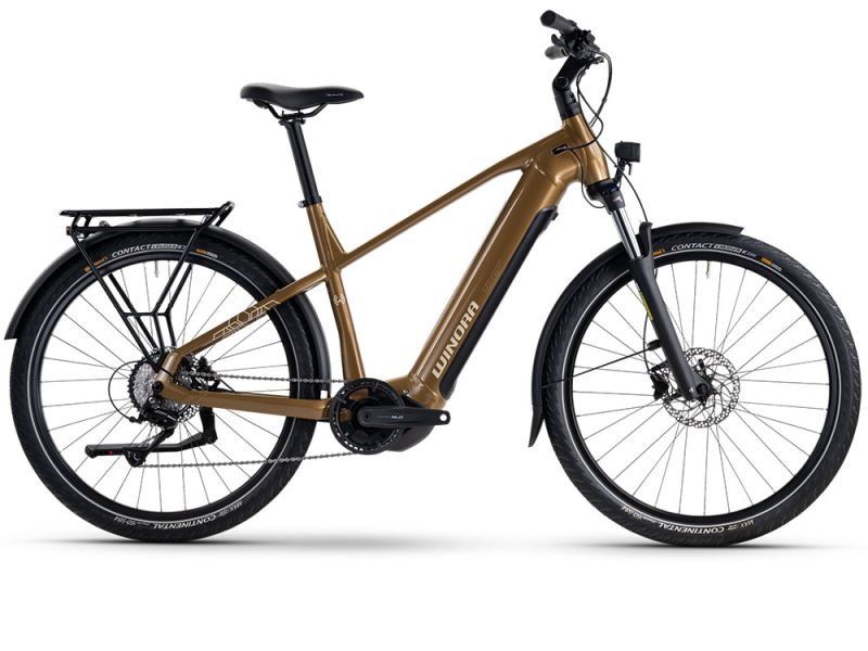 Winora Yucatan X8 High Trekking E-Bike (27,5" | 720Wh | mocaccino)-60cm