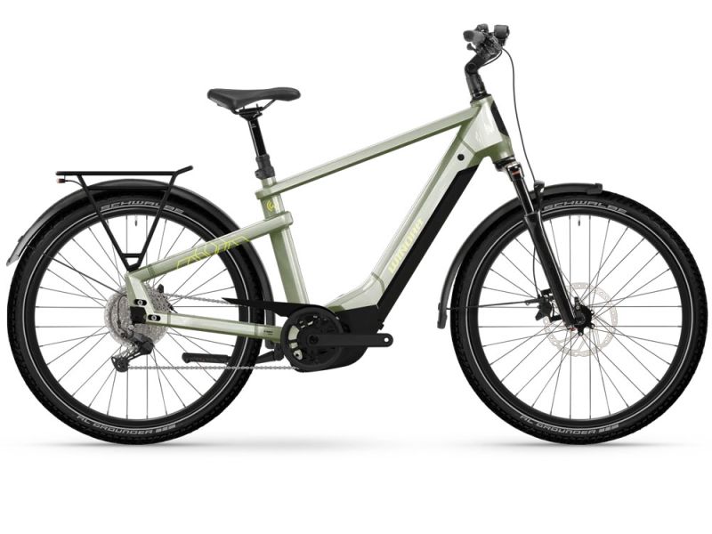Winora Yakun X10 High | Trekking E-Bike | 27,5" | 800Wh Bosch CX | ivory green