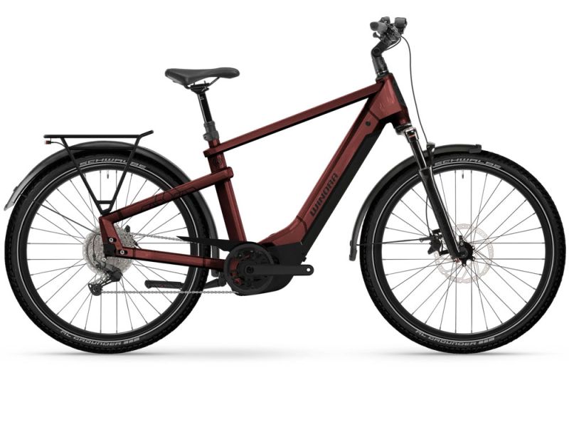Winora Yakun X10 High | Trekking E-Bike | 27,5" | 800Wh Bosch CX | warm red