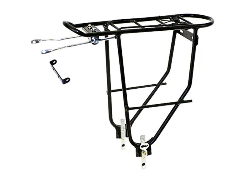 Messingschlager Bein Gepäckträger (24-29“ | schwarz)