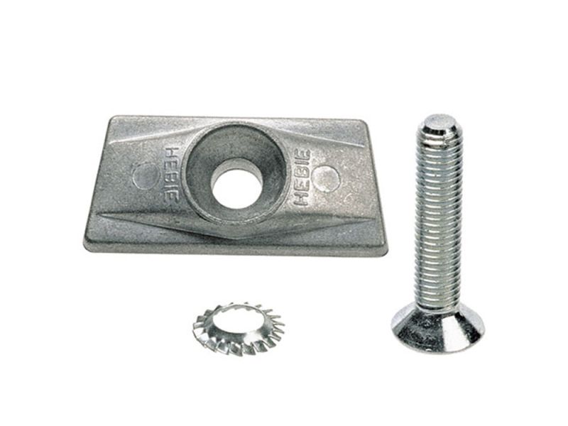 Hebie Aluplatte mit Inbusschraube
