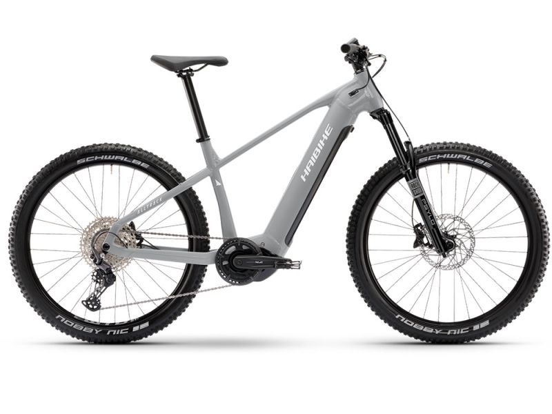 Haibike AllTrack 7 MTB E-Bike (27,5" | 720Wh | urban grau / weiß)-45cm