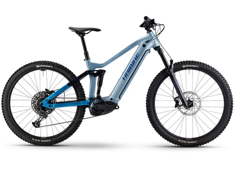 Haibike AllTrail 10 High Fully MTB E-Bike (27,5" | 800Wh | slate blau / blau / schwarz)-40cm