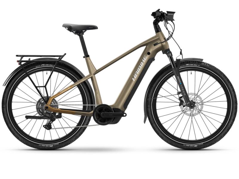 Haibike Trekking 6.5 High E-Bike (27,5" | 600Wh | toffee / sand / silber)-55cm