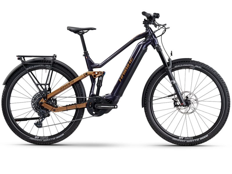 Haibike Adventr SE Fully MTB E-Bike (" | 720Wh | lila / cognac)-50cm