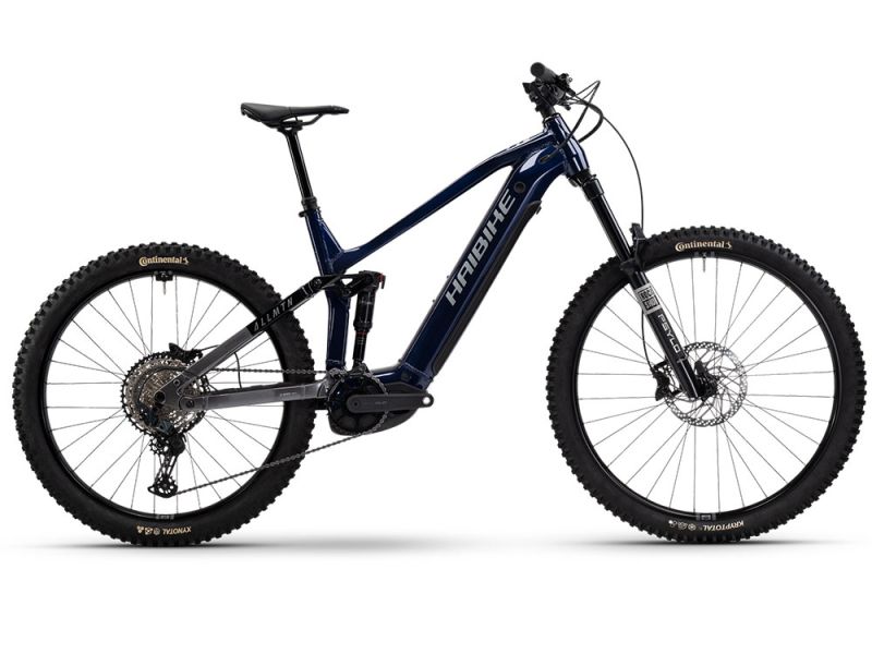 Haibike AllMtn 6 Fully MTB E-Bike (29" | 800Wh | ozeanschwarz / grau)-49cm