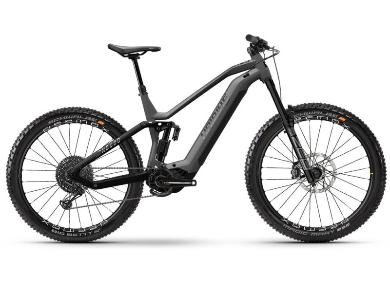Haibike Nduro 8 Freeride Fully MTB E-Bike (" | 720Wh | titan / schwarz / chrome)-50cm