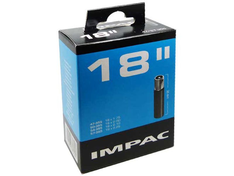Impac Fahrradschlauch (18" | 47-57/355| AV-35mm)