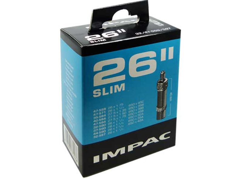 Impac Slim Fahrradschlauch (26" | 32-47/559-597| DV-40mm)