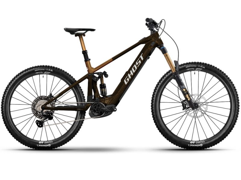 Ghost E-Riot CF LTD High | E-MTB Fully | 29/27.5" | 800Wh Bosch CX-R | ud carbon-dirt brown / dirt brown-42.4cm