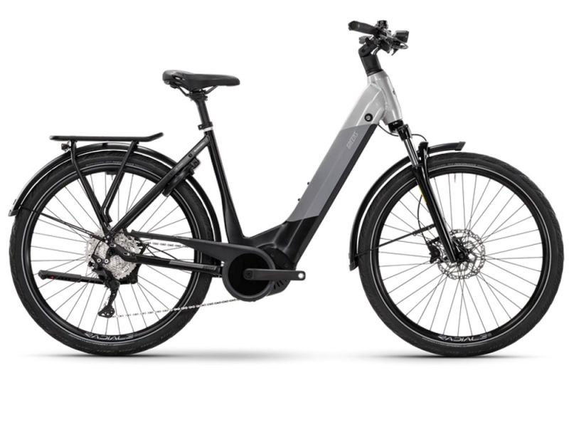 Green’s Richmond F625N Low | Trekking E-Bike | 27,5" | 625Wh Bosch CX | light grey matt