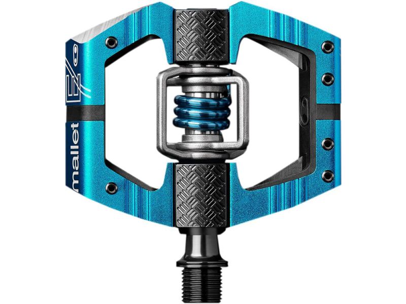 Crankbrothers Mallet E Fahrradpedale (blau)