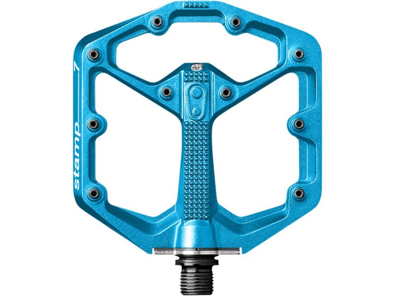Crankbrothers Stamp 7 Fahrradpedale (blau)-S