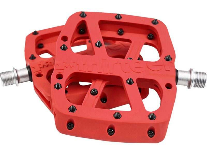 e*Thirteen Fahrradpedale (rot)