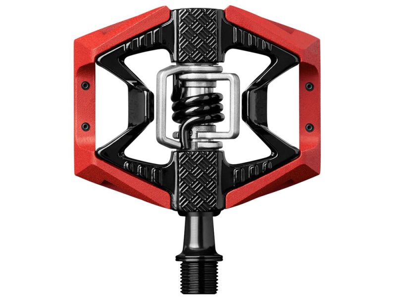 Crankbrothers Double Shot 3 Fahrradpedale (schwarz / rot)