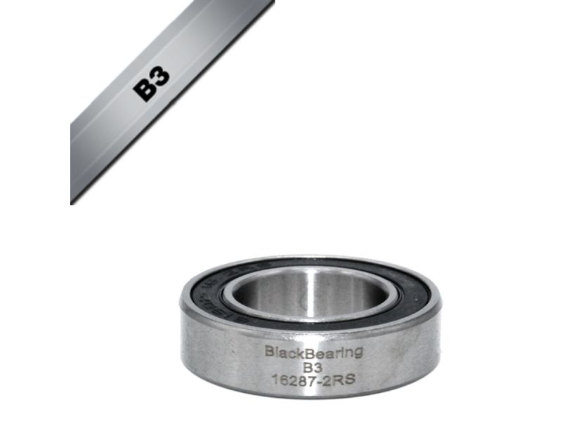 Black Bearing B3 Lager (16x28x7mm)