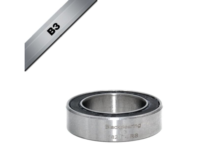 Black Bearing B3 Lager (18x28x7mm)