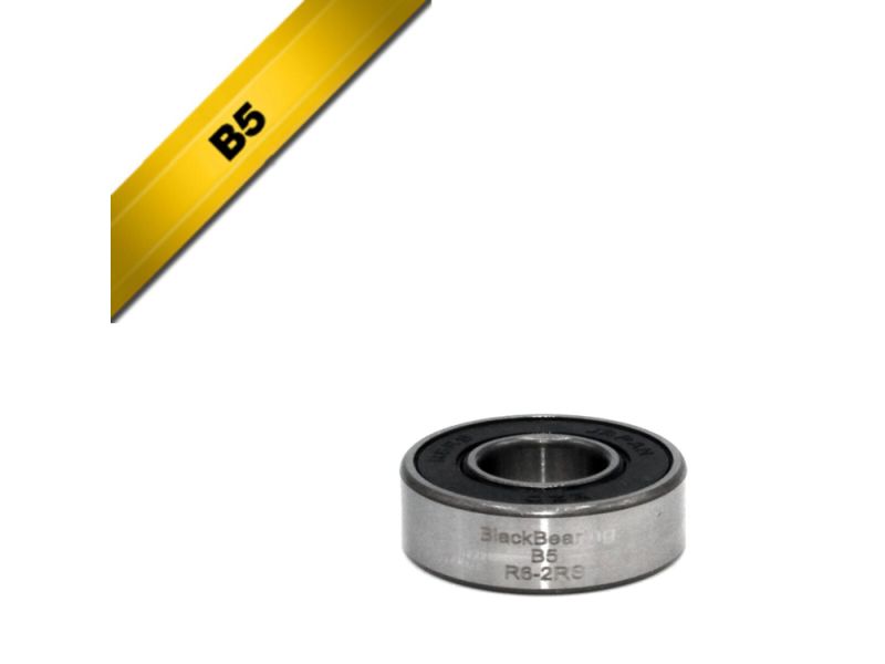 Black Bearing B5 Lager (9.53x22.23x7.14mm)