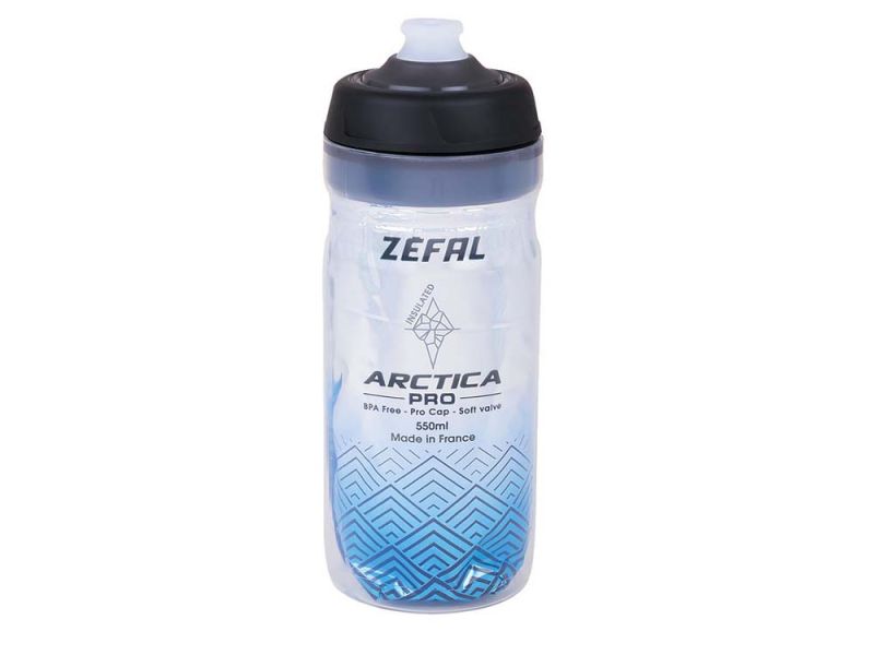 Zéfal Arctica Pro 55 Trinkflasche (550ml | silber / blau)