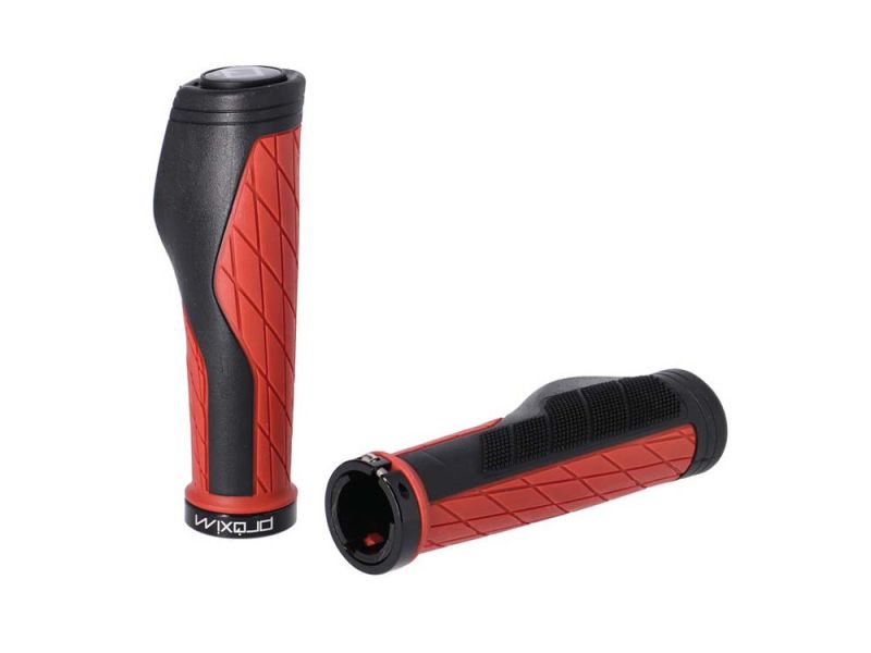 Prologo Proxim Winged Touch Fahrradgriffe (schwarz / rot | 135mm)