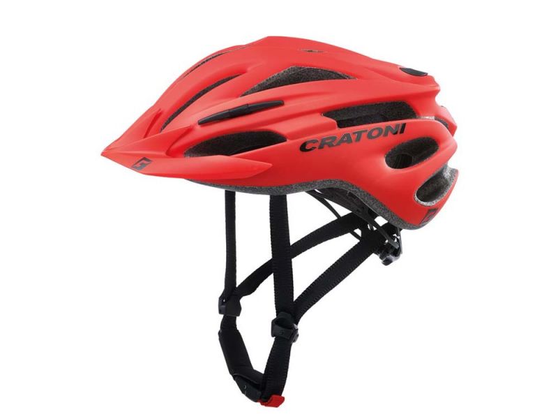 Cratoni Pacer Fahrradhelm (rot matt)