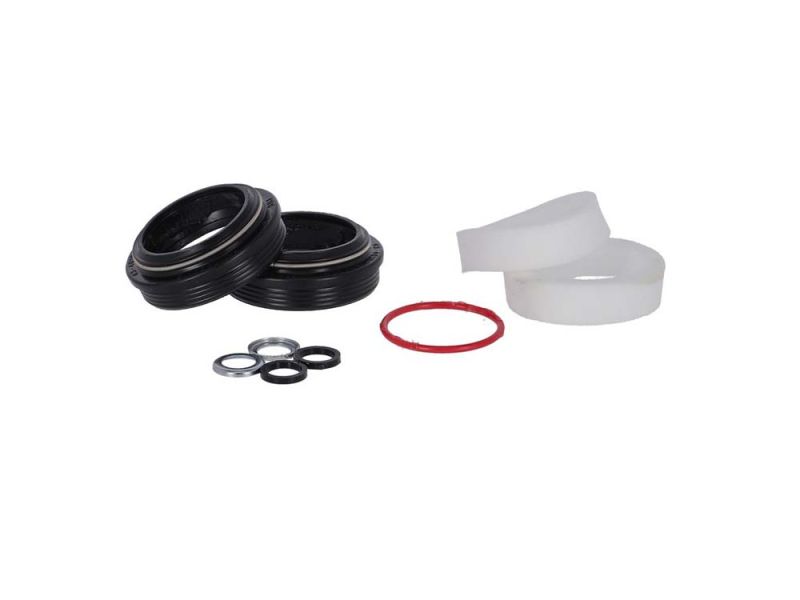 Rock Shox Gabel Dust Wiper Upgrade Kit (30mm | schwarz | flanschlos | reibungsarme Dichtung)