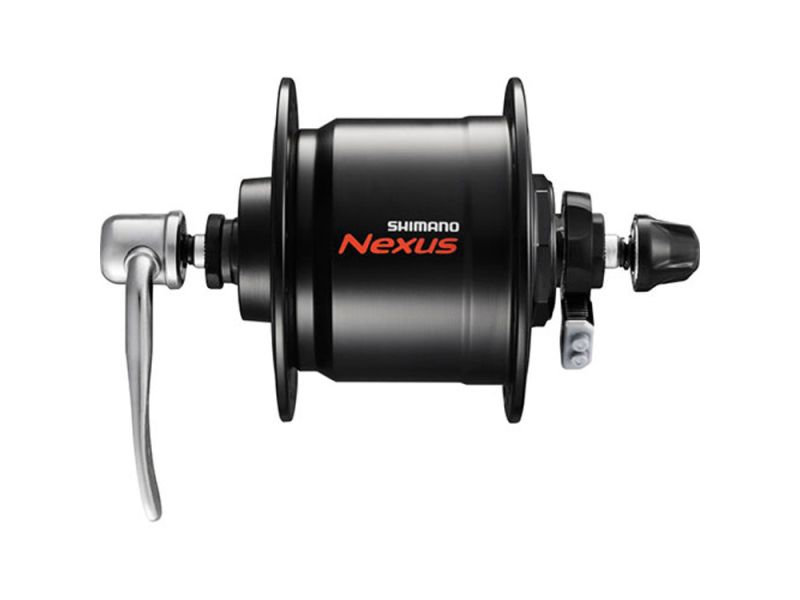 Shimano DH-C3000-N Nabendynamo (32 Loch | Schnellspann | schwarz)
