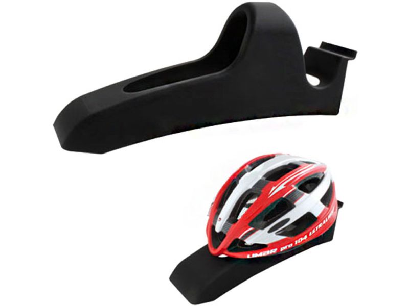 Messingschlager Helmhalter (schwarz)