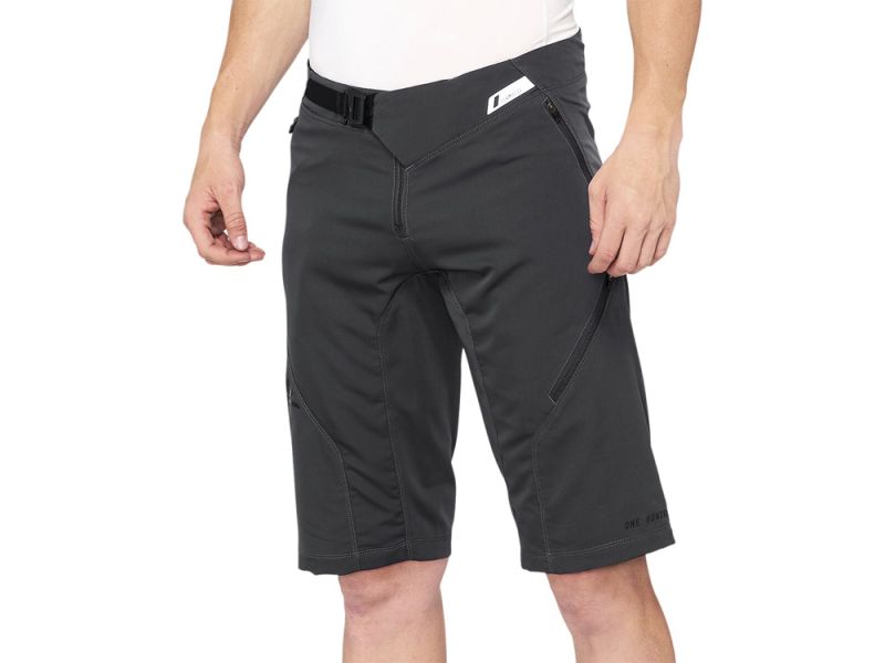 100% MTB Airmatic Fahrradshorts Herren (grau)-XL