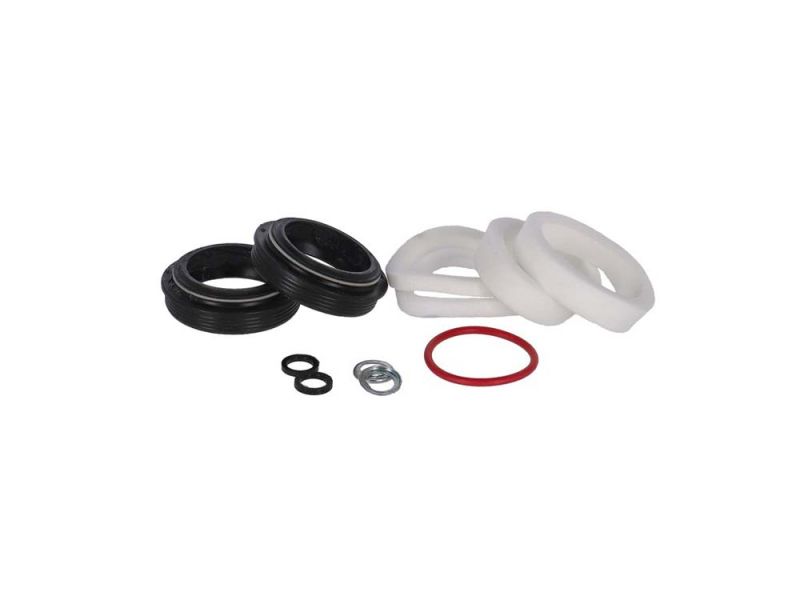 Rock Shox Gabel Dust Wiper Upgrade Kit (32mm | schwarz | geflanscht | reibungsarme Dichtung)