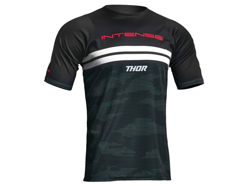 Thor Intense Assist Decoy Fahrradtrikot Herren (schwarz)-XXL
