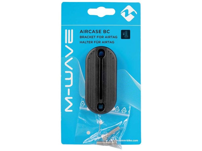 M-Wave Halter für Airtag Aircase BC (schwarz | inkl. Schrauben)