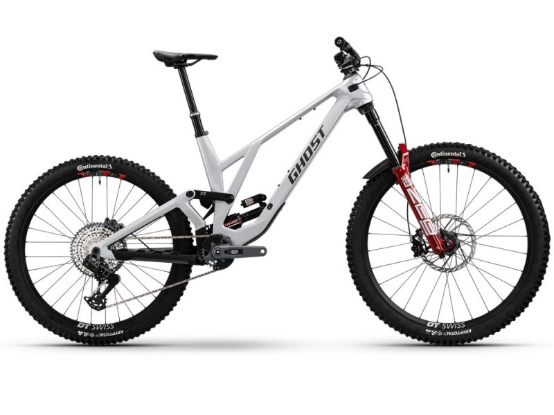 Ghost Poacha Full Party High | Fully Mountainbike | 29/27.5" | silver-44.5cm
