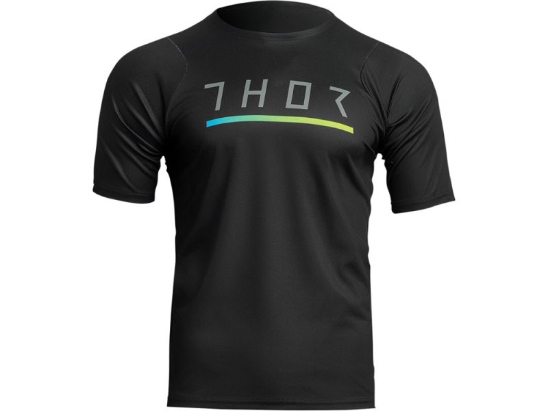 Thor Assist Caliber Fahrradtrikot Herren (schwarz)-XXL