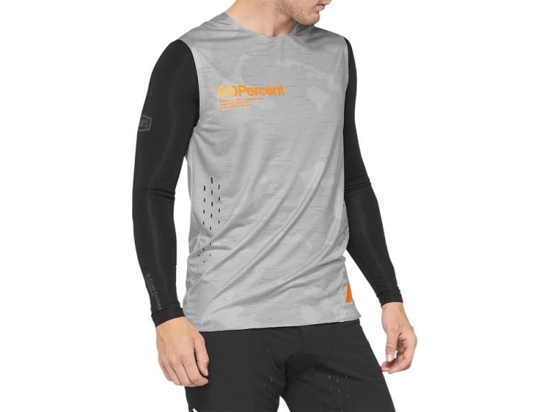 100% MTB R-Core Concept Fahrradtrikot Herren (grau)-XL